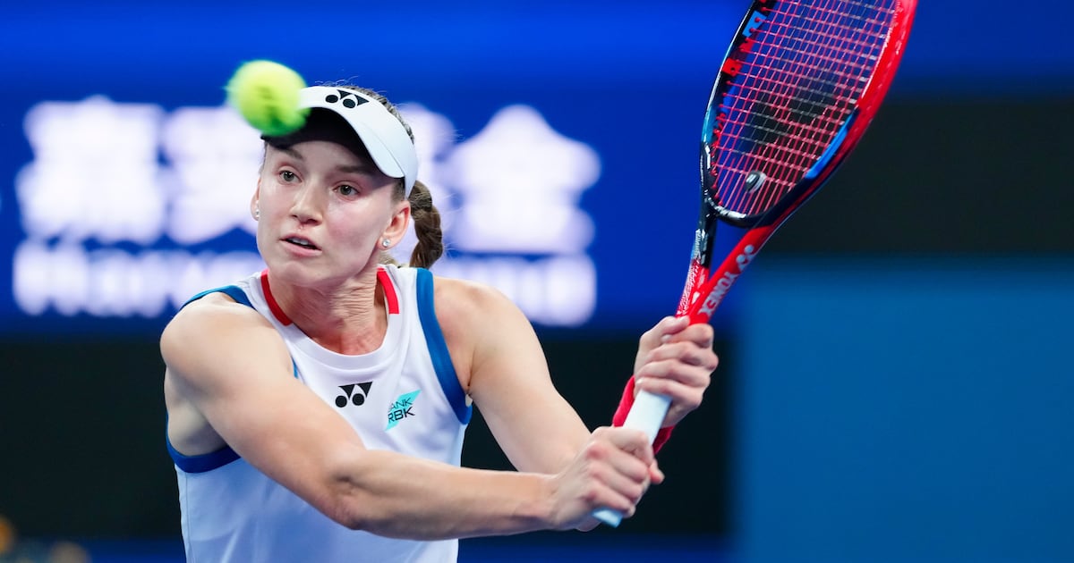 Elena Rybakina advances to Ningbo quarterfinals after opponent injured, Alexandra Eala out