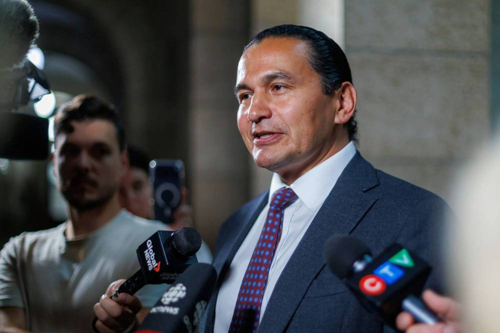 MIKE DEAL / FREE PRESS FILES
Premier Wab Kinew has said the final report from the public inquiry into the construction of Winnipeg’s police headquarters building will be released next week, ahead of the municipal election.