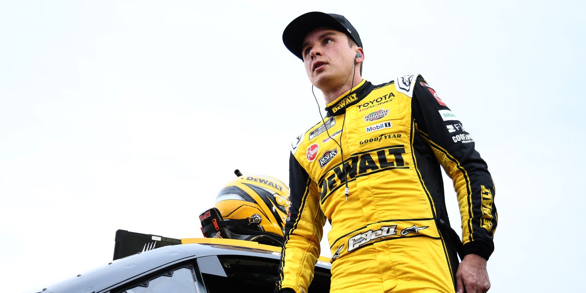 NASCAR Charlotte Notebook: Bell Left in Shock After Near Miss