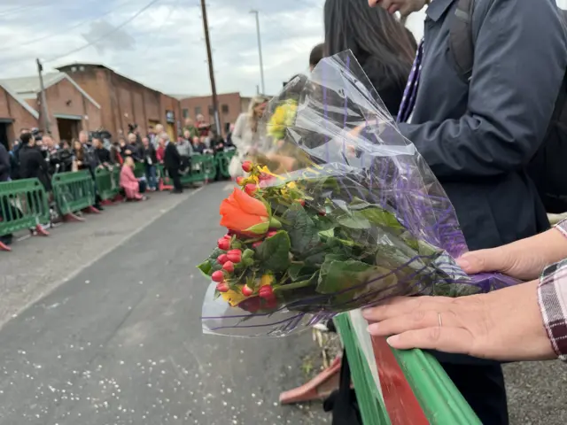 A floral bouquet