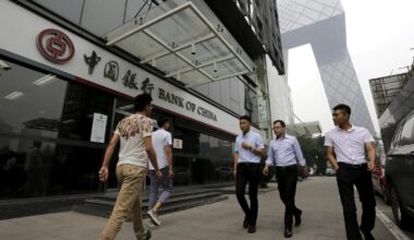 China closes record number of banks as economic growth slows