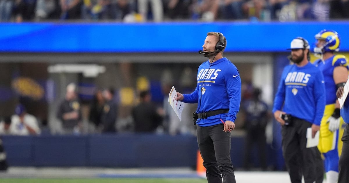 Sean McVay says Rams to 'evaluate everything' about kicking unit after OT loss