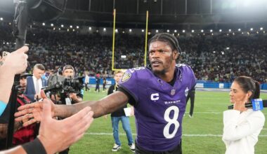 Lamar Jackson has realistic chance of returning Sunday against Cleveland Browns