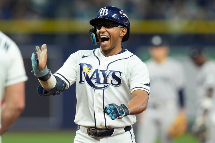 Brooklyn-born Richie Palacios puts Yankees in big hole with huge hit for Rays