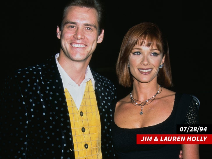 jim carey Lauren Holly getty