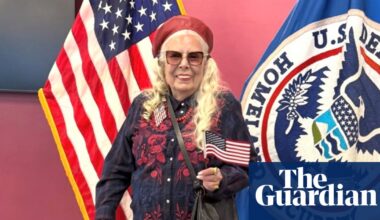 Joni Mitchell becomes US citizen: ‘A journey that began 62 years ago’ | Joni Mitchell