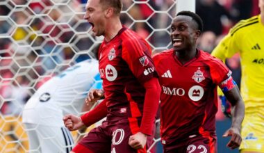 Toronto FC roars back with two stoppage-time goals to stun CF Montreal