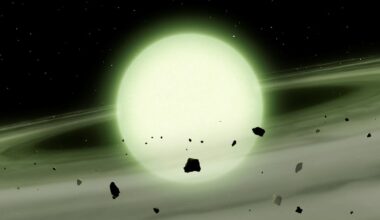 A green star has been identified by astronomers for the first time
