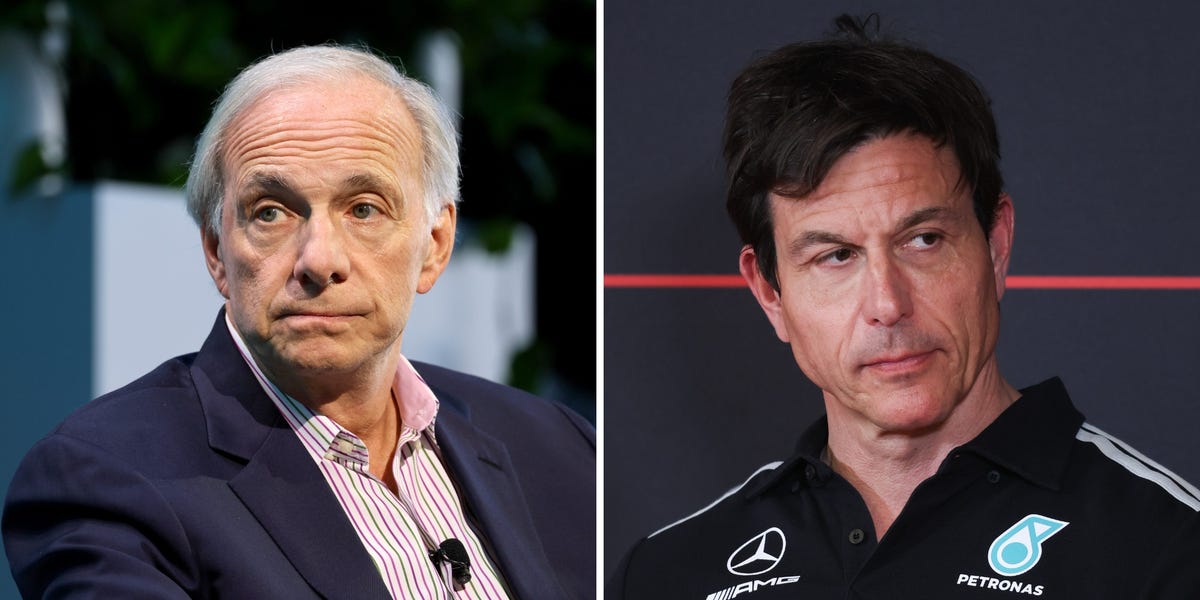 Ray Dalio Discusses 'Tough Love' With Mercedes' Toto Wolff