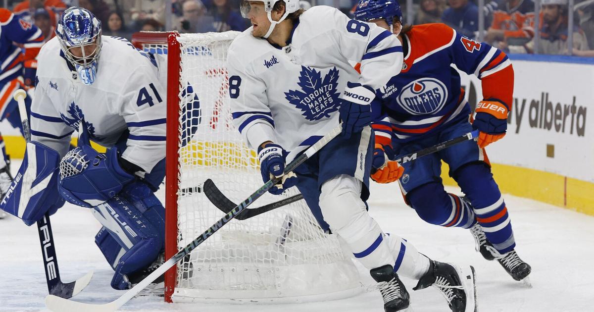 Leafs star William Nylander is back in the Saddledome again, probably for the last time - Toronto Star