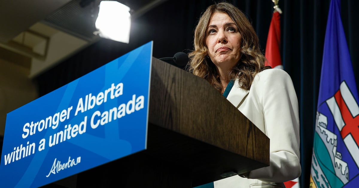Alberta referendum 2026: Smith tells party to get on team Canada