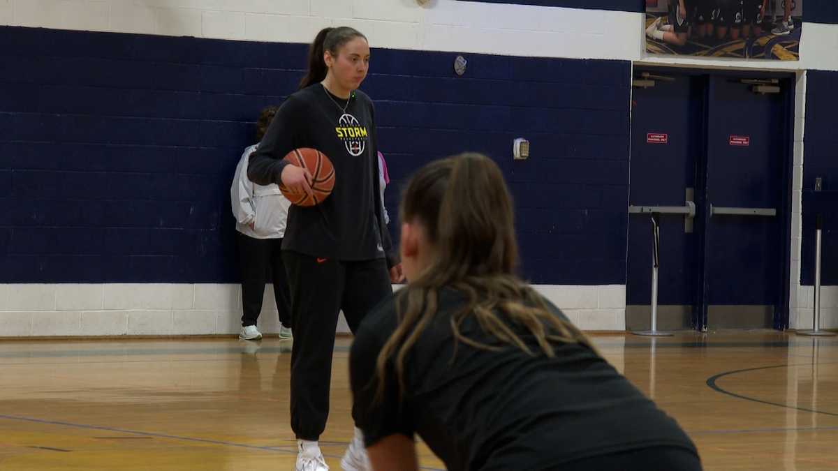 WNBA player and Gorham native Mackenzie Holmes hosts youth camp