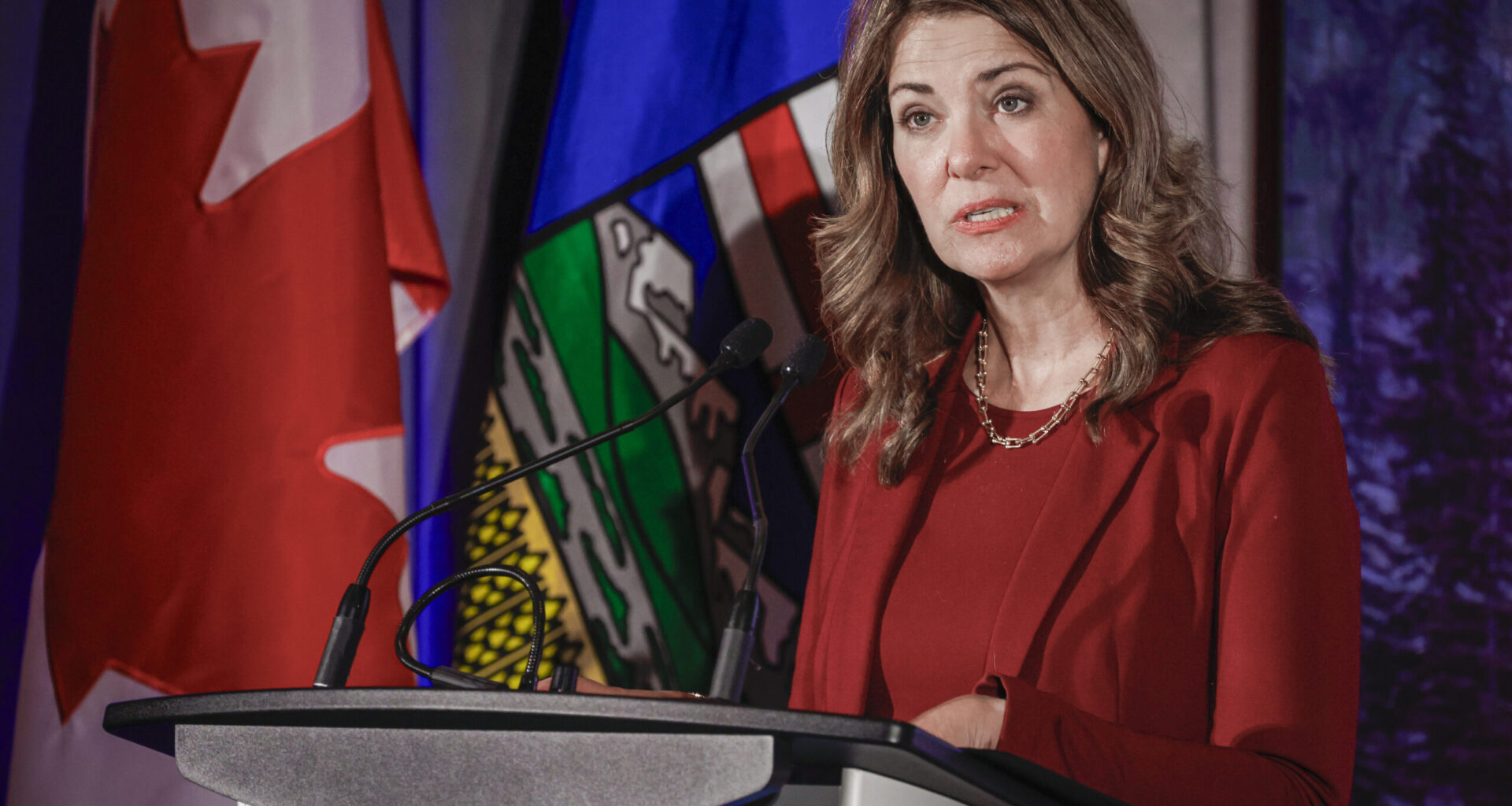 Alberta Premier Danielle Smith makes it clear separation now dead issue
