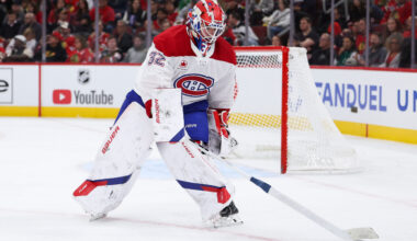 Fowler in front of net for Montreal Canadiens against St. Louis Blues tonight; Engstrom replaces Xhekaj