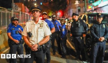 ICE agent shoots man in New York City - BBC