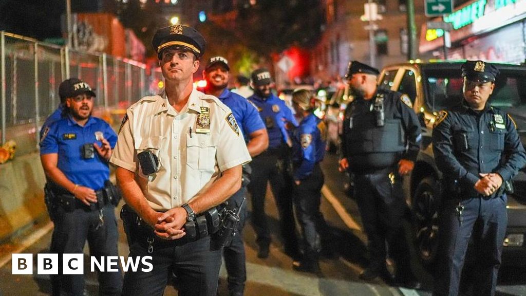 ICE agent shoots man in New York City - BBC