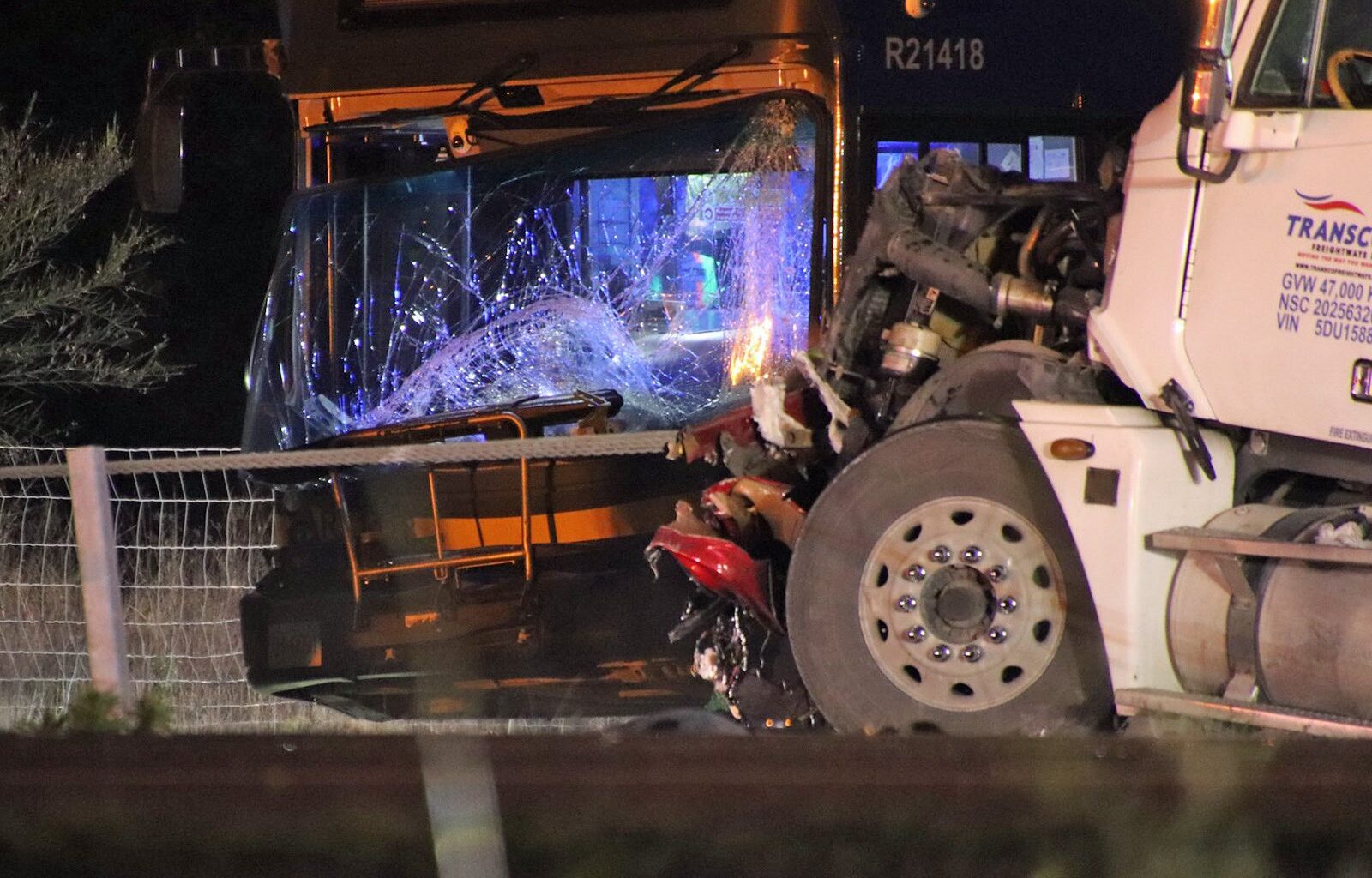Multi-vehicle collision shuts down Highway 99 both ways