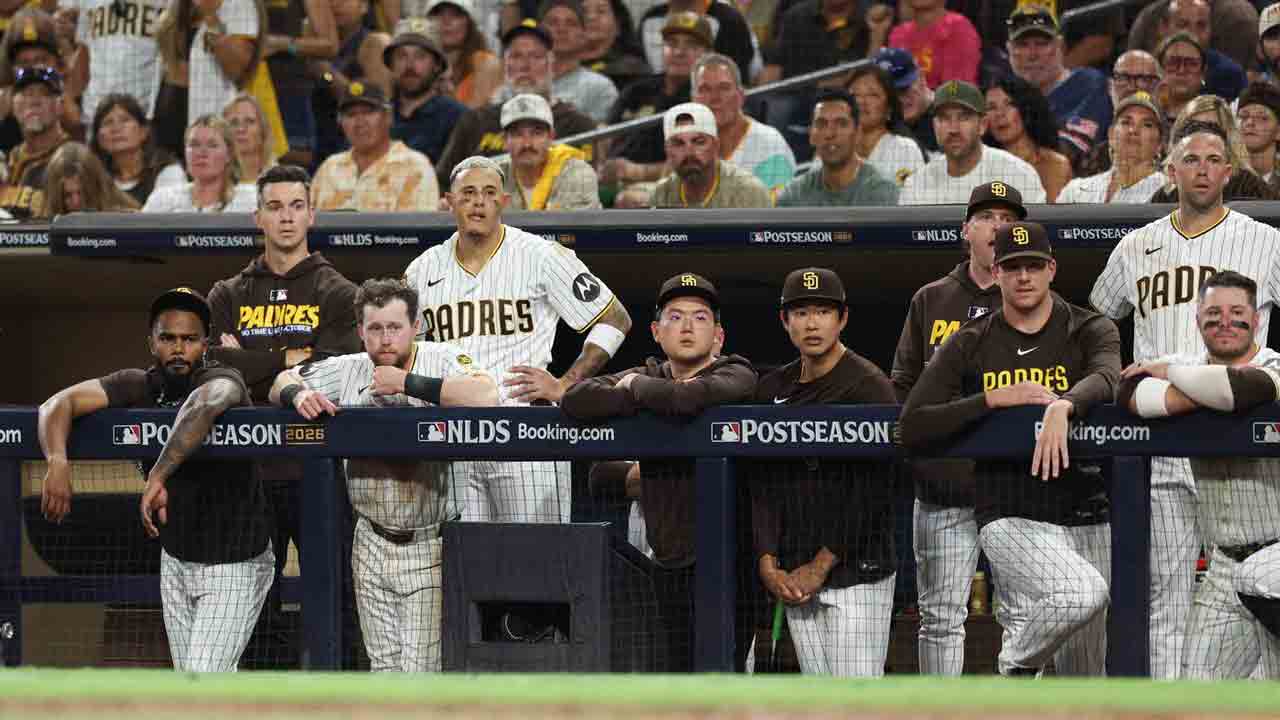Padres' second-half surge snuffed out in NLDS loss to Brewers