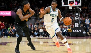 Cavs edge T'Wolves in overtime despite superb Edwards