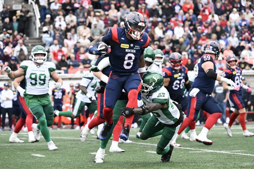 Riders get carved by Alouettes on Thanksgiving Monday, lose 44-24