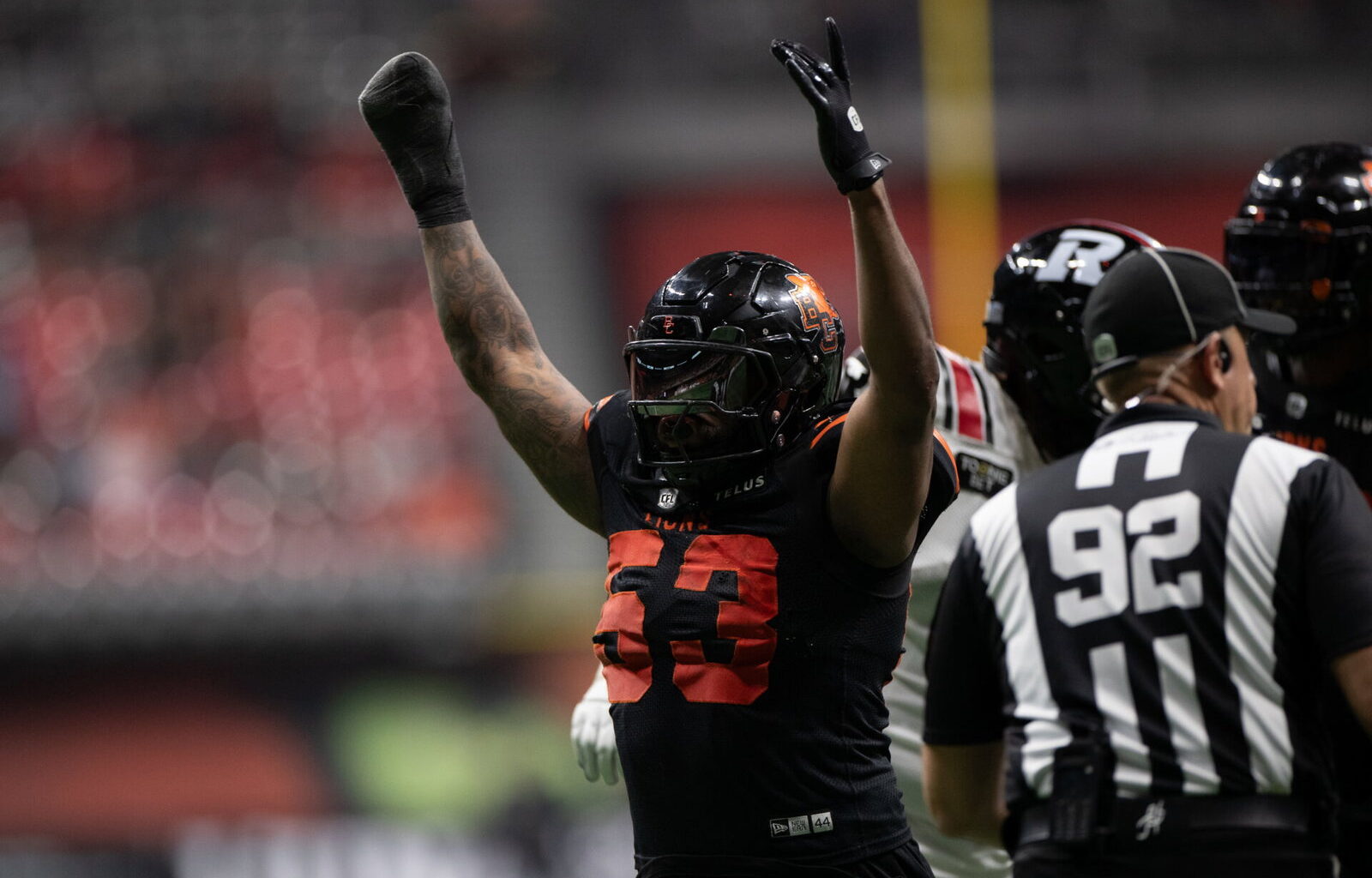CFL fines Darnell Sankey, Jaxon Ford for high hits in Week 19