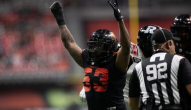 CFL fines Darnell Sankey, Jaxon Ford for high hits in Week 19