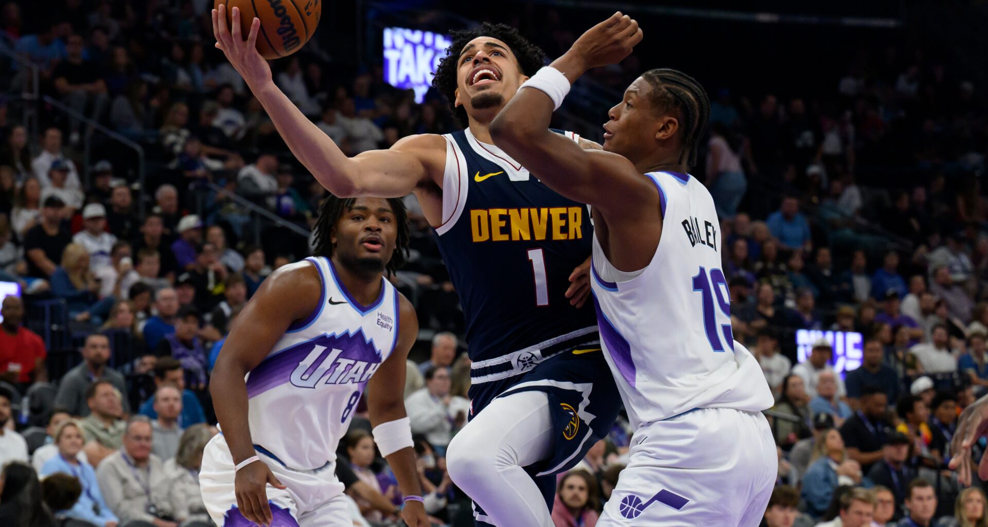 How will Nuggets use Julian Strawther in contract year?