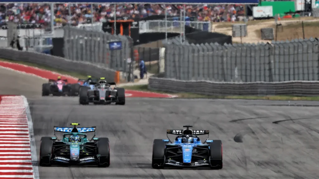 Alonso was less than impressed with Albon after their clash at Austin
