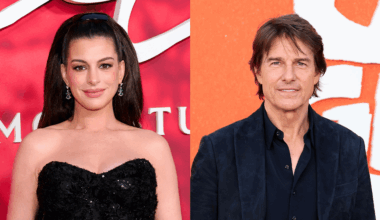 Anne Hathaway and Tom Cruise
