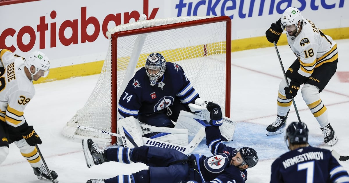 Scott Arniel finds positives in Winnipeg Jets' season-opening OT loss to Boston Bruins, eyes improvement