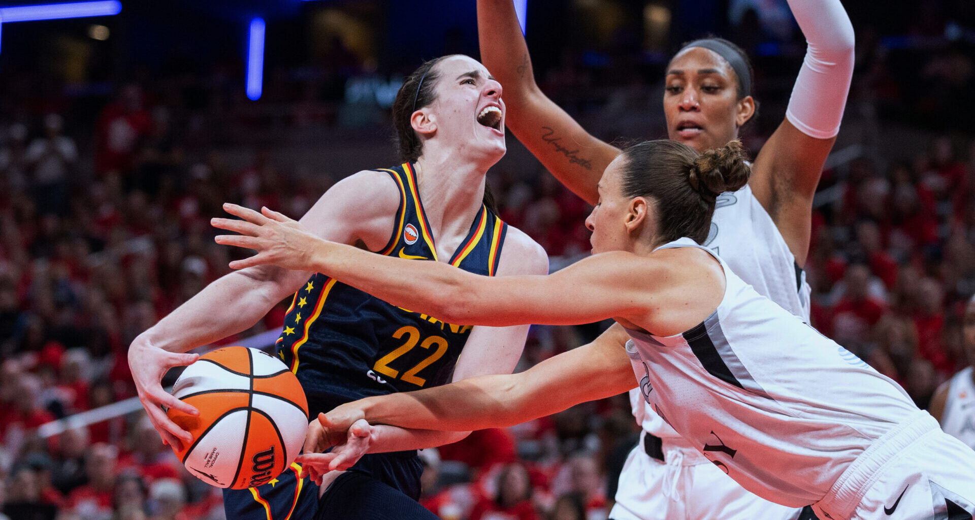 WNBA: Playoff-Las Vegas Aces at Indiana Fever