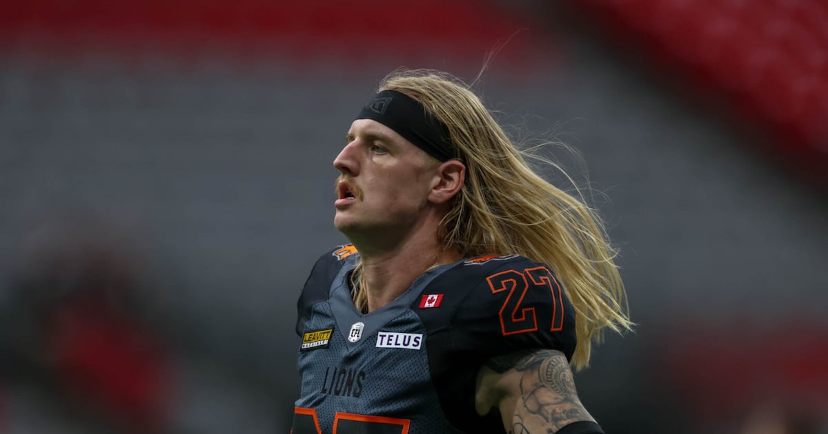 BC Lions release safety Josh Hagerty following completion of two-game suspension