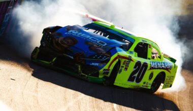 Brandon Jones disqualified by NASCAR after Las Vegas crash