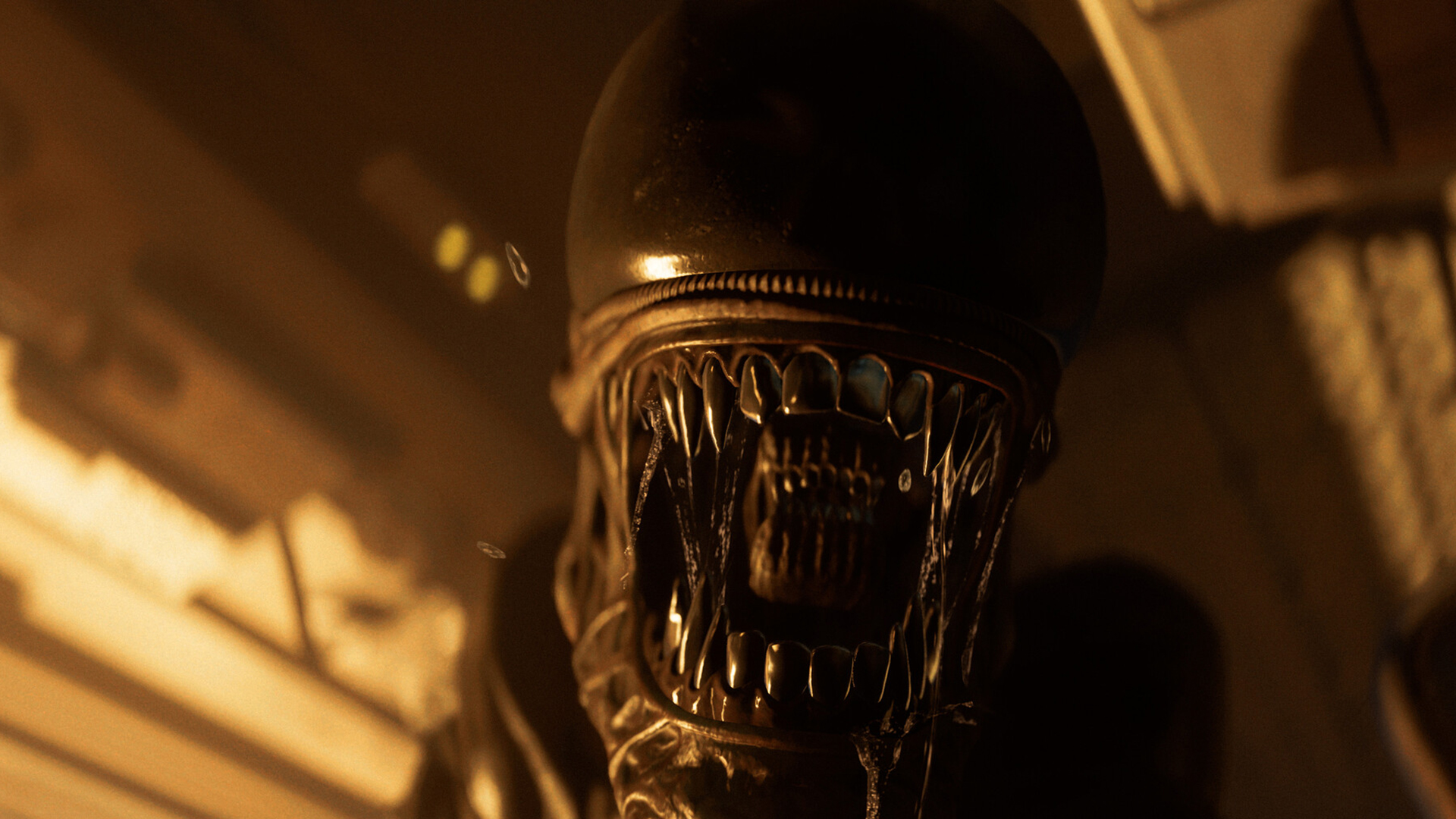 Pre-alpha screenshot from sci-fi horror game Alien Isolation 2