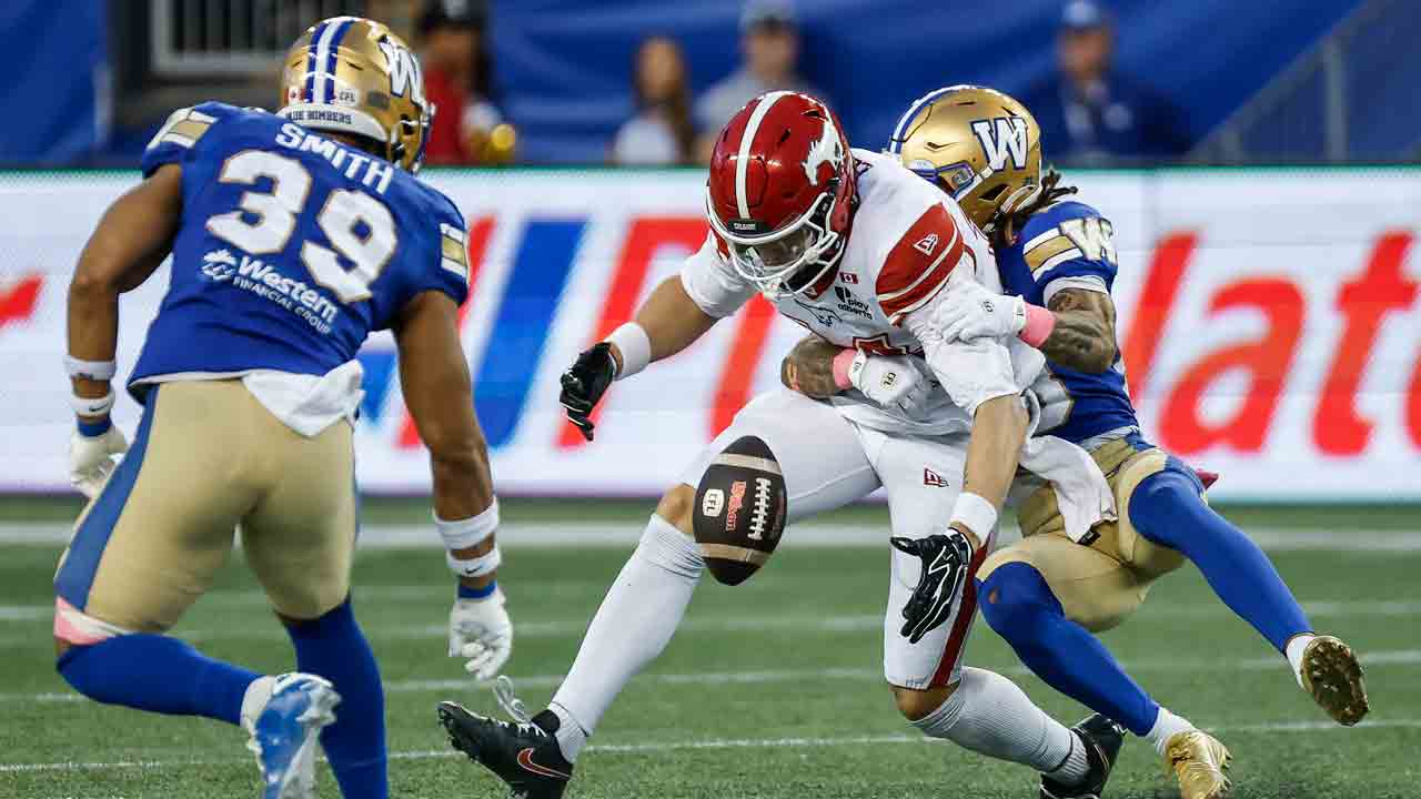 Blue Bombers help playoff fortunes with win over Stampeders