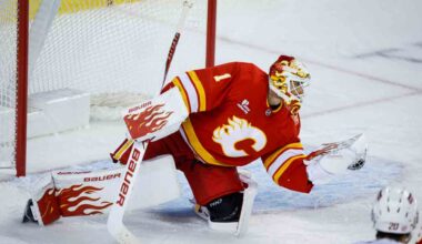 Q and A with Devin Cooley: Flames goaltender talks latest viral moment