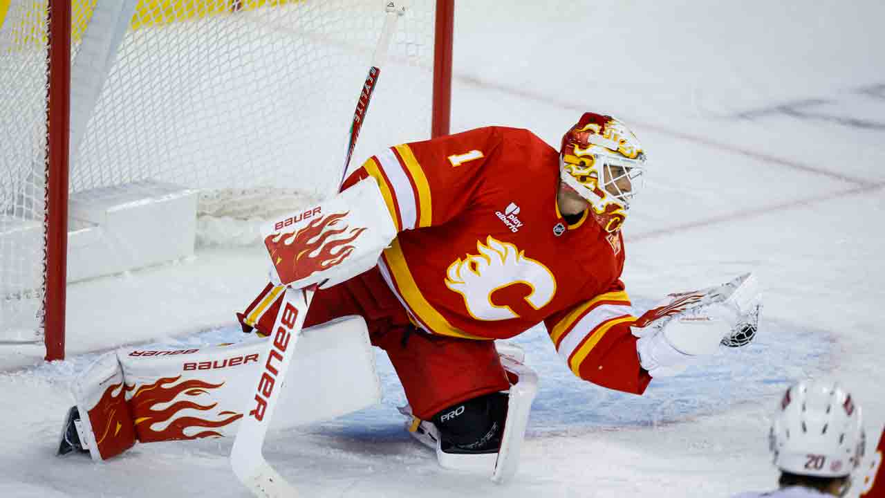 Q and A with Devin Cooley: Flames goaltender talks latest viral moment