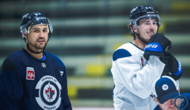 Winnipeg Jets Practice Report – Illegal Curve Hockey