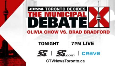 Toronto election: Polling shows CP24 debate may change some minds
