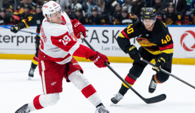 Slumping Canucks fall to Red Wings for ninth straight loss