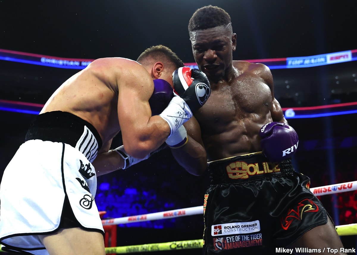 Christian Mbilli Wants Canelo Alvarez To Regret Picking Him