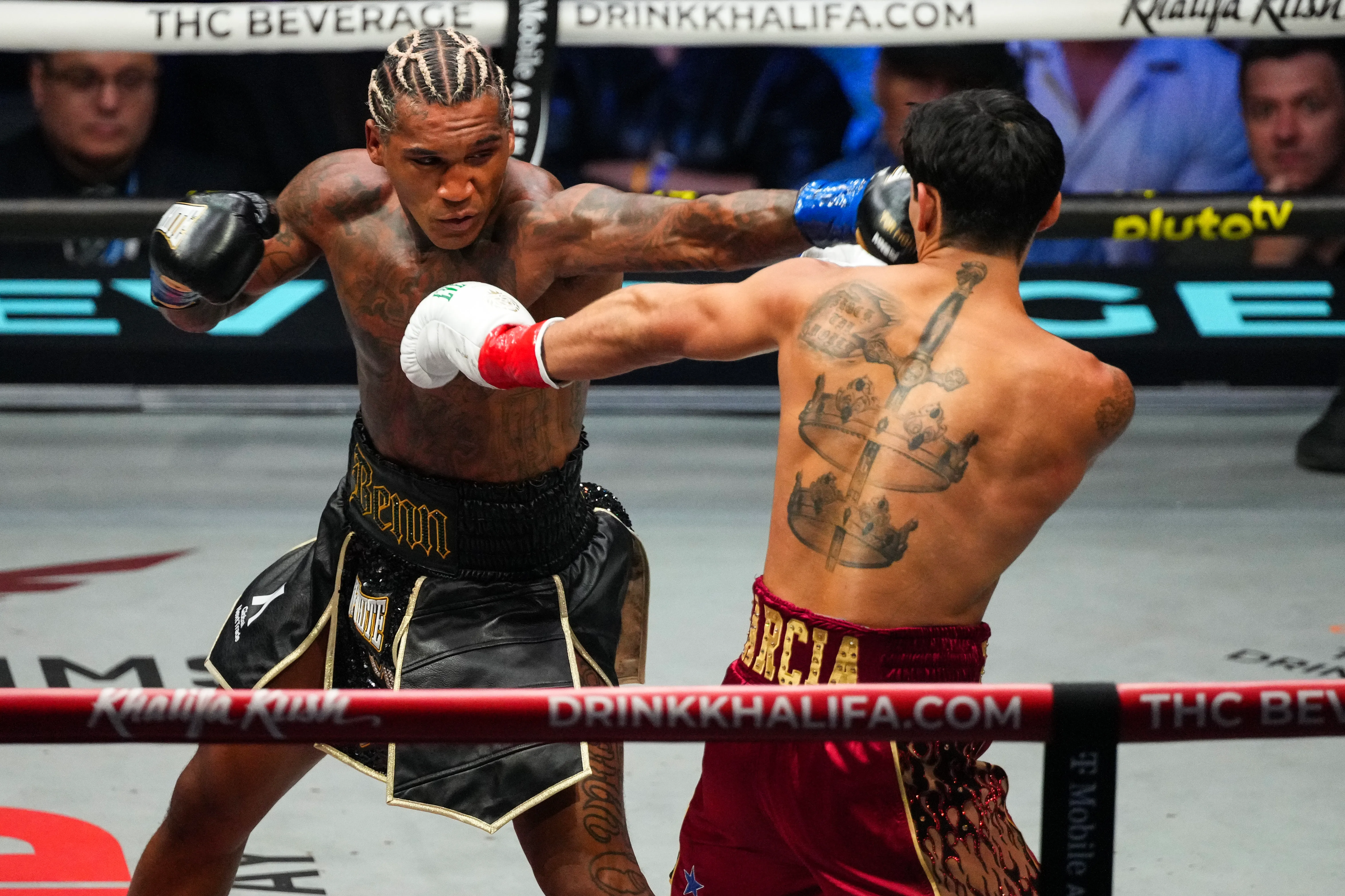 Conor Benn takes aim at Ryan Garcia but he will be stopped in the second round on September 12, 2026