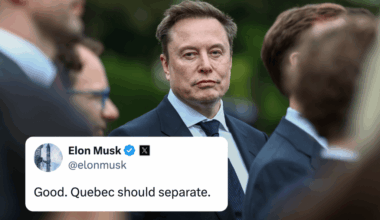 Elon Musk says Quebec, Alberta and Saskatchewan should separate from Canada