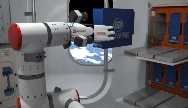 Artist image depicting the Honda/Redwire system in action. Credit - Honda / Redwire