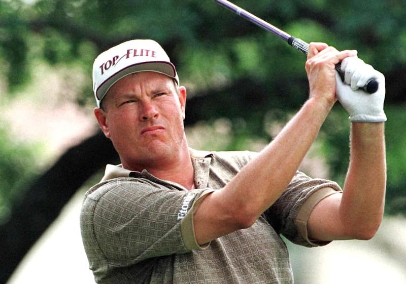 David Ogrin secured his sole PGA Tour victory by winning the Texas Open in 1996. Photograph: Paul K. Buck/AFP via Getty Images