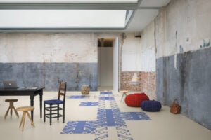 Patterned Forbo flooring