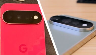 Google Pixel 11 and Pixel 11 Pro side to side