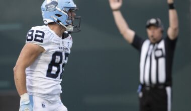Toronto Argos: Tyler Kahmann has enjoyed solid rookie season