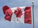 The Canadian flag