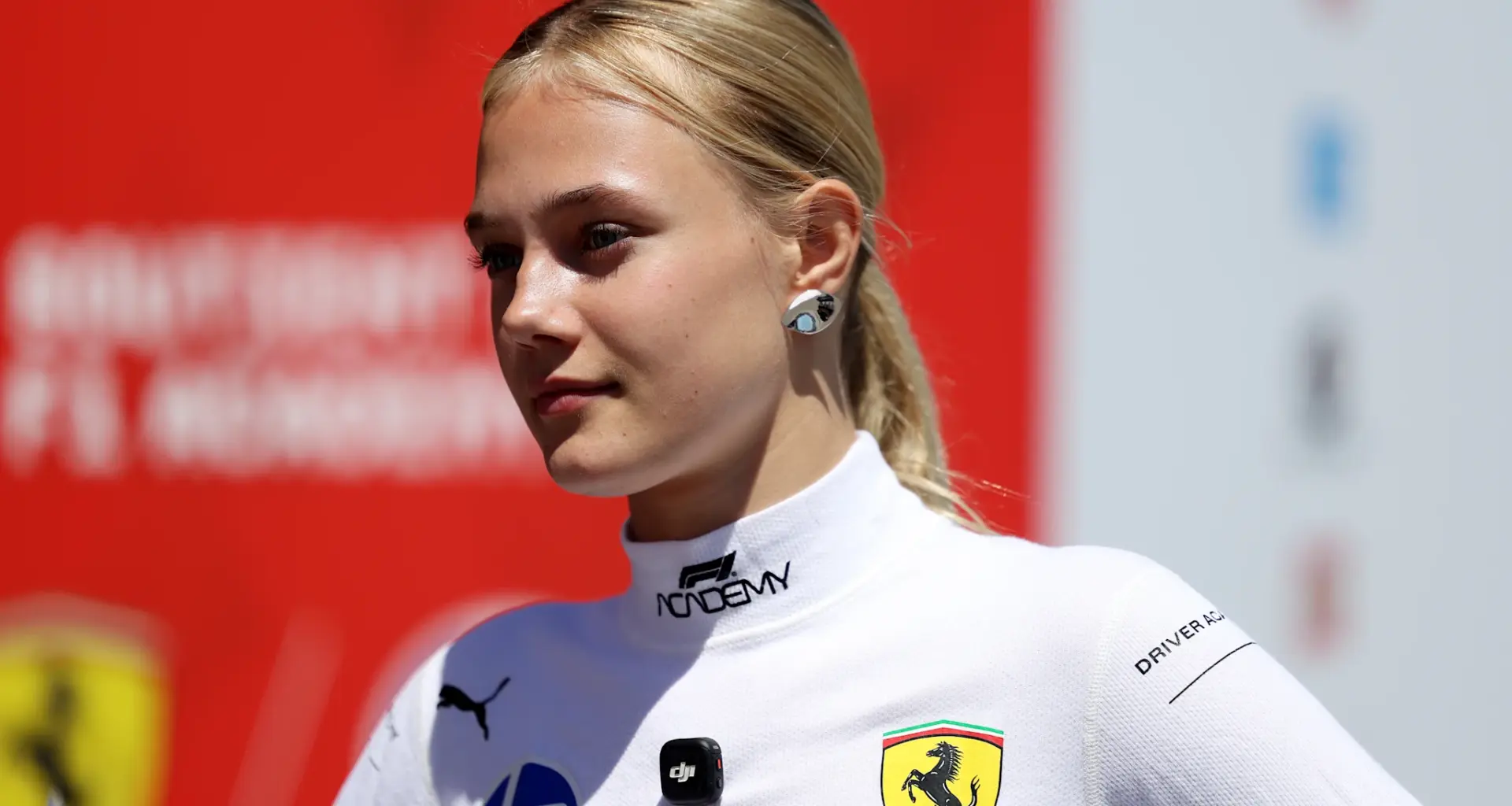 LAS VEGAS, NEVADA - NOVEMBER 22: 2025 F1 Academy champion and 5th placed Doriane Pin of France and